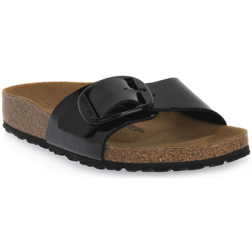 Skor Dam Tofflor Birkenstock MADRID BIG METALLIC BLK CALZ S Svart