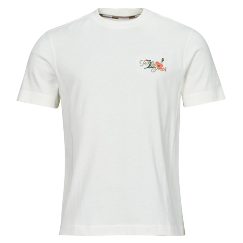 textil Herr T-shirts Teddy Smith EDIS MC Vit