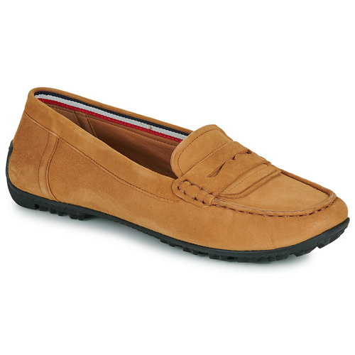 Skor Dam Loafers Geox D KOSMOPOLIS + GRIP Brun