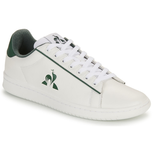 Skor Herr Sneakers Le Coq Sportif LCS COURT CLEAN Vit / Grön