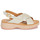 Skor Dam Sandaler Mjus LEVANTE CROSSED Beige