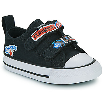 Skor Barn Sneakers Converse CHUCK TAYLOR ALL STAR EASY ON STICKER STASH Svart / Flerfärgad