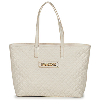 Väskor Dam Shoppingväskor Love Moschino QUILTED BAG JC4166 Elfenben