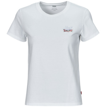 textil Dam T-shirts Levi's THE PERFECT TEE Vit