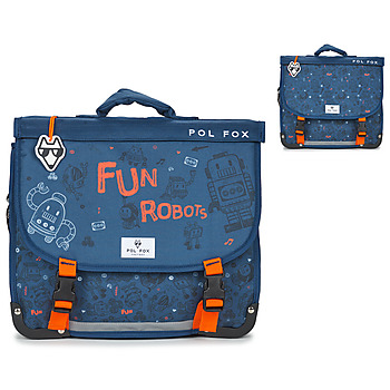 Väskor Pojkar Skolväskor Pol Fox CARTABLE ROBOT 38 CM Marin / Röd