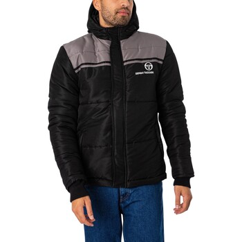 textil Herr Sweatjackets Sergio Tacchini Ny Young Line Pufferjacka Svart