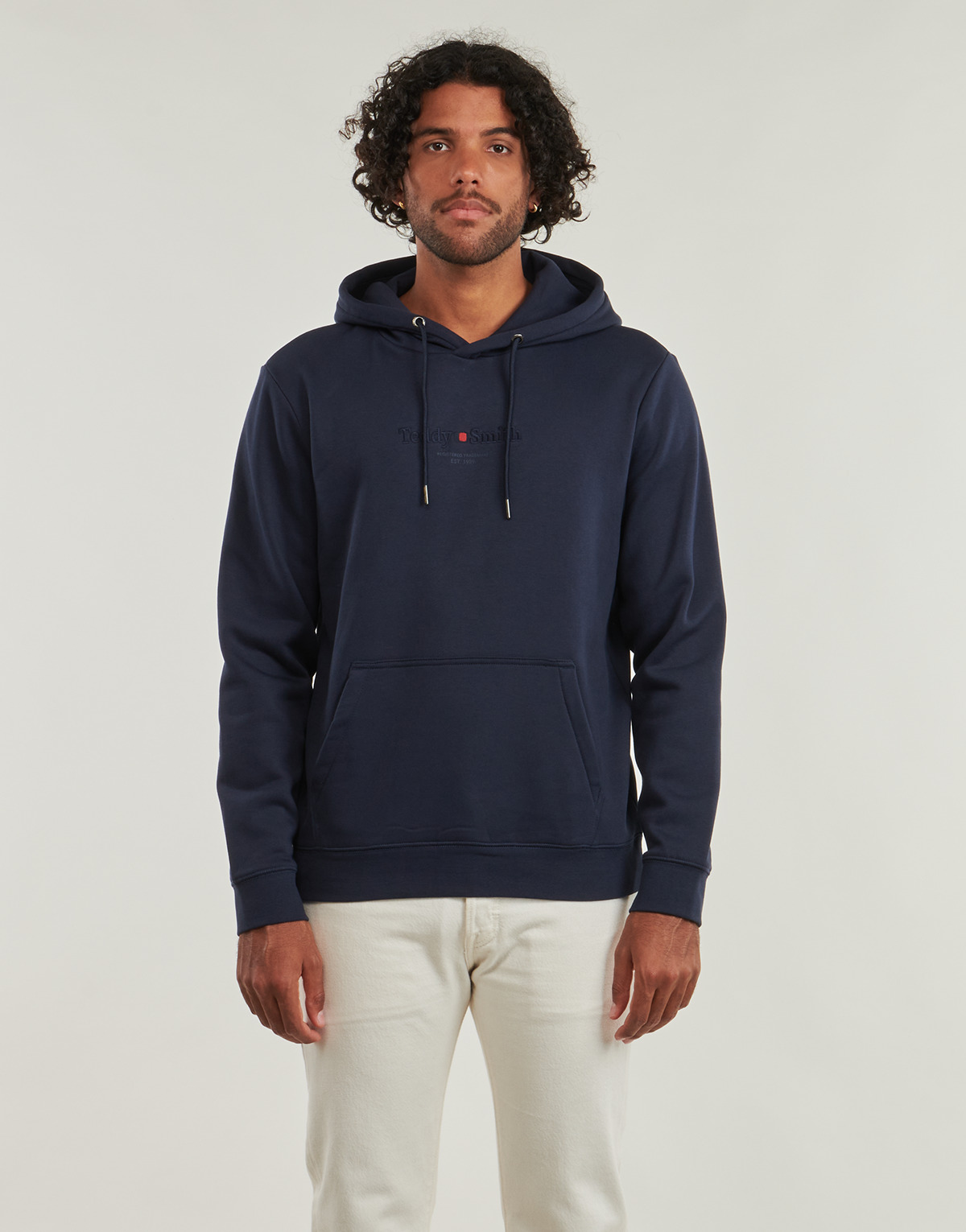 textil Herr Sweatshirts Teddy Smith JIM HOODY Marin