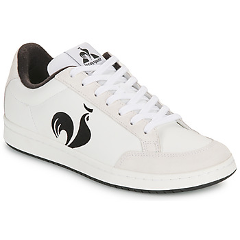 Skor Herr Sneakers Le Coq Sportif COURT ROOSTER Vit / Svart