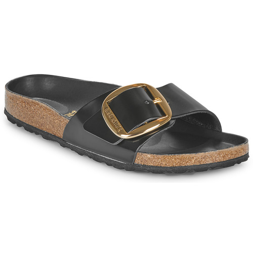 Skor Dam Tofflor Birkenstock Madrid BB LENA High Shine Black HEX Svart