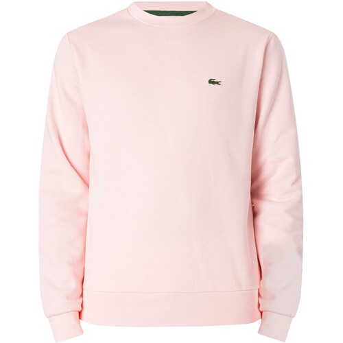 textil Herr Sweatshirts Lacoste Logo tröja Rosa