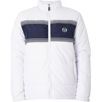 textil Herr Sweatjackets Sergio Tacchini Lucca Pufferjacka Vit