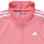 textil Flickor Vår/höstjackor Adidas Sportswear Train Essentials Full-Zip Hooded Jacket Rosa