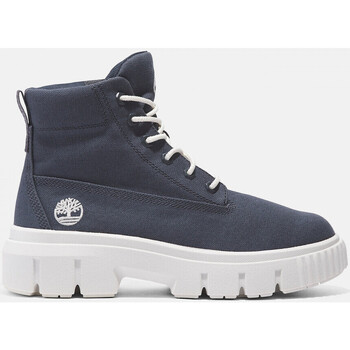 Skor Dam Stövletter Timberland Greyfield mid lace up boot Blå