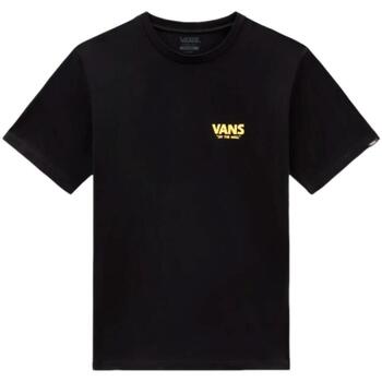 textil Pojkar T-shirts Vans  Svart