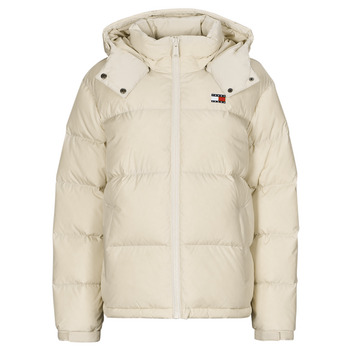 textil Dam Täckjackor Tommy Jeans TJW ALASKA PUFFER EXT Beige