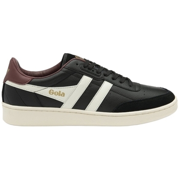 Skor Herr Sneakers Gola CONTACT LEATHER Svart