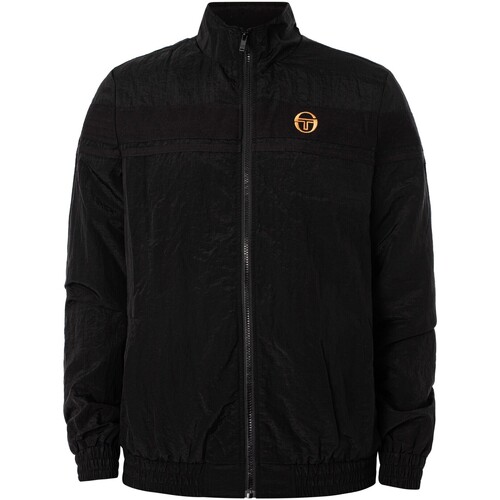 textil Herr Sweatjackets Sergio Tacchini Fredo träningsjacka Svart