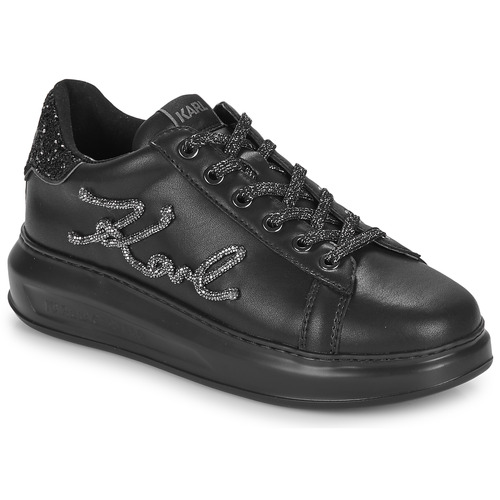 Skor Dam Sneakers Karl Lagerfeld KAPRI Signia Rhinestone Lo Svart