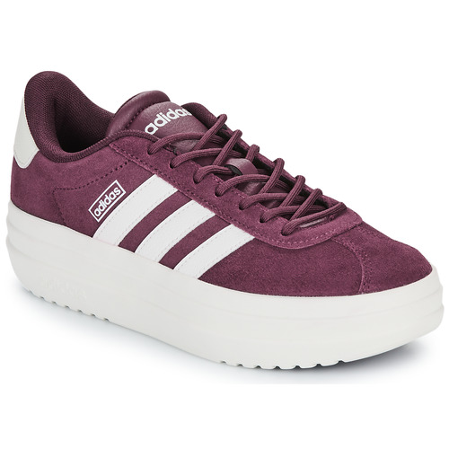 Skor Dam Sneakers Adidas Sportswear VL COURT BOLD Bordeaux / Vit