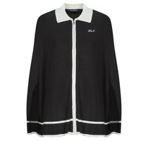 textil Dam Kappor Karl Lagerfeld COLLAR CAPE Svart