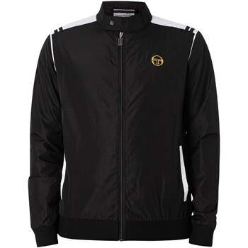 textil Herr Sweatjackets Sergio Tacchini Flaine fodrad träningsjacka Svart