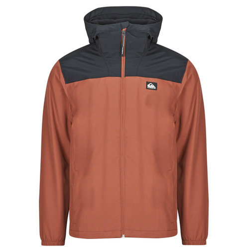 textil Herr Vindjackor Quiksilver OVERCAST 3K WARM JACKET Svart / Röd