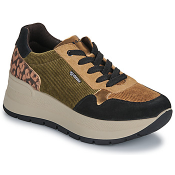 Skor Dam Sneakers IgI&CO D.KOLA Svart / Brun / Kaki