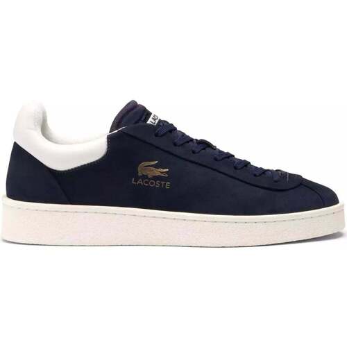 Skor Herr Sneakers Lacoste Baseshot Blå