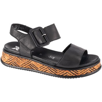 Skor Dam Sportsandaler Rieker Sandals Svart