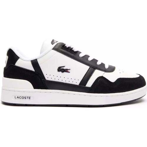 Skor Herr Sneakers Lacoste T-clip Vit