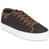 Skor Herr Sneakers Victoria BASKET LINO DETALLE MARRON Svart / Brun