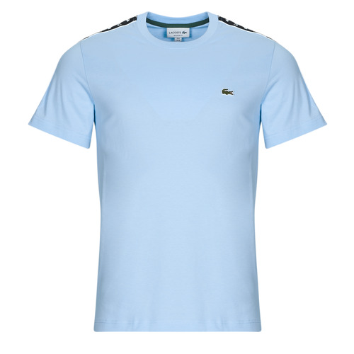 textil Herr T-shirts Lacoste TH7404 Blå