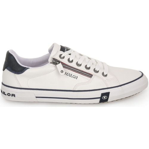 Skor Herr Sneakers Tom Tailor WHITE Vit