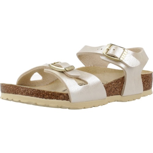 Skor Flickor Sandaler Birkenstock RIO KIDS Vit