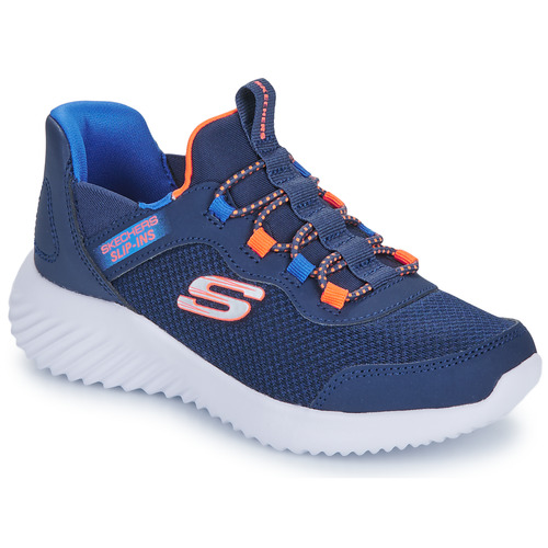 Skor Pojkar Sneakers Skechers BOUNDER SLIP-INS Marin