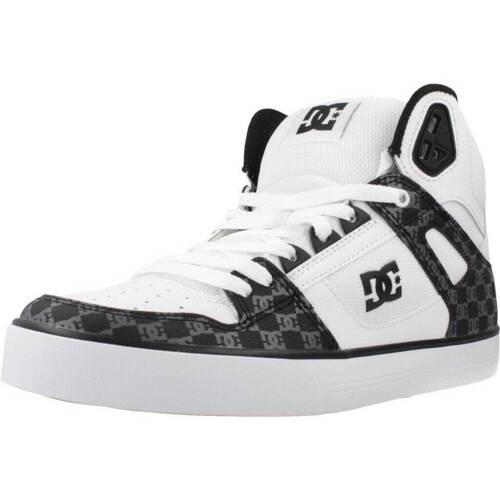 Skor Herr Sneakers DC Shoes PURE HIGH TOP WC Vit