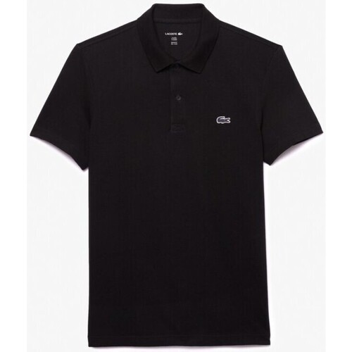 textil Herr T-shirts Lacoste DH5522 Svart