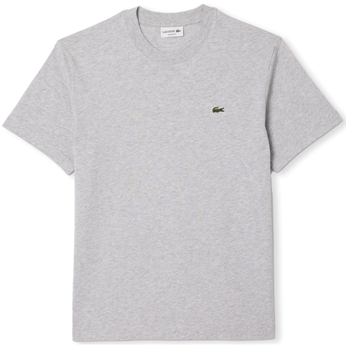 textil Herr T-shirts & Pikétröjor Lacoste T-Shirt TH7318 - Gris Chiné Grå