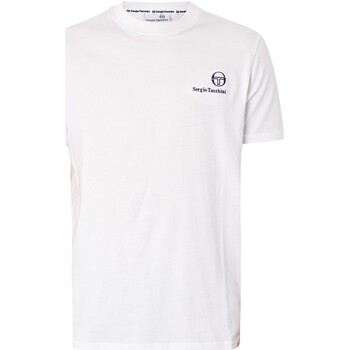 textil Herr T-shirts Sergio Tacchini Felton T-shirt Vit