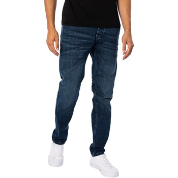 textil Herr Bootcutjeans Diesel 1986 Larkee Jeans Blå