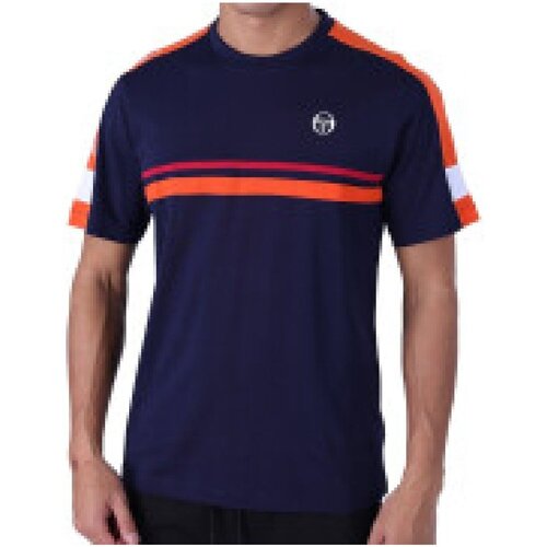 textil Herr T-shirts Sergio Tacchini 40320 Blå