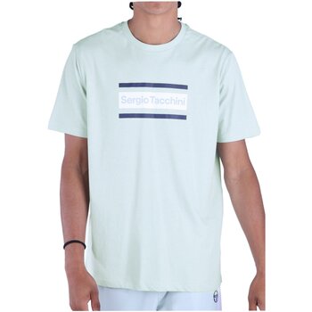 textil Herr T-shirts Sergio Tacchini 40527 Grön