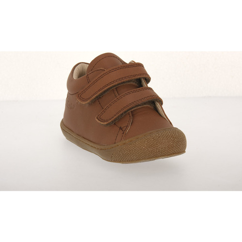 Skor Pojkar Sneakers Naturino 0D07 COCOON CUOIO Brun