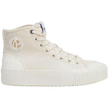 Skor Dam Sneakers Pepe jeans  Vit