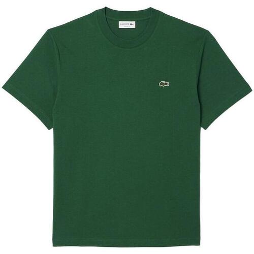 textil Herr T-shirts & Pikétröjor Lacoste Classic Fit Cotton T-Shirt Pine Green Grön