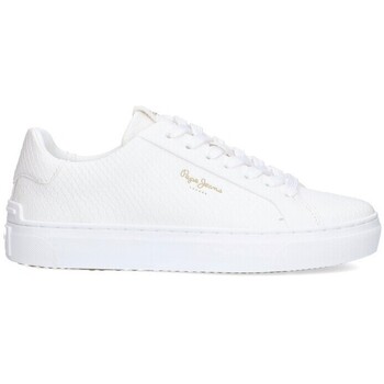 Skor Dam Sneakers Pepe jeans 75773 Vit