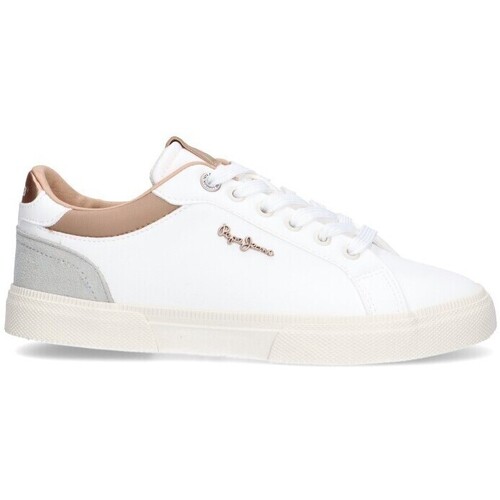 Skor Dam Sneakers Pepe jeans 75772 Vit