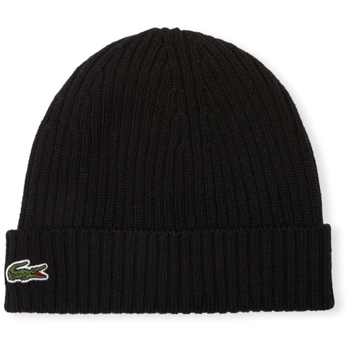 Accessoarer Herr Keps Lacoste Beanie RB0001 - Black Svart