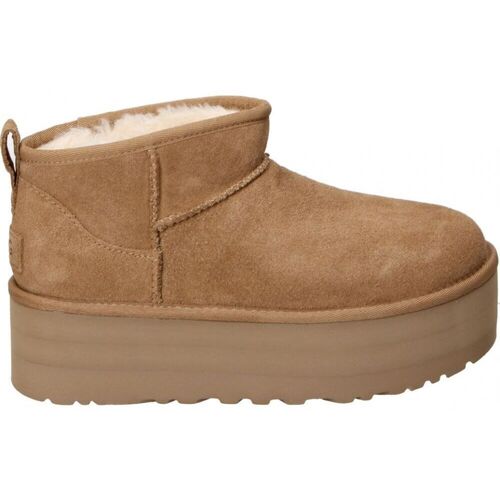 Skor Dam Stövletter UGG CLASSIC ULTRA MINI PLATFORM Brun