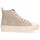 Skor Dam Höga sneakers Etika 76138 Beige